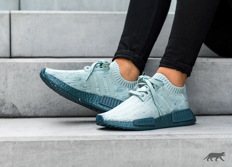 Adidas nmd hotsell pk green